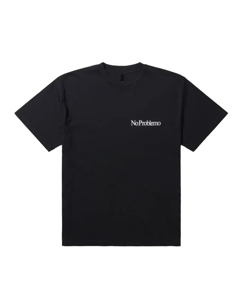 No Problemo Mini Problemo SS Tee tricou negru bumbac