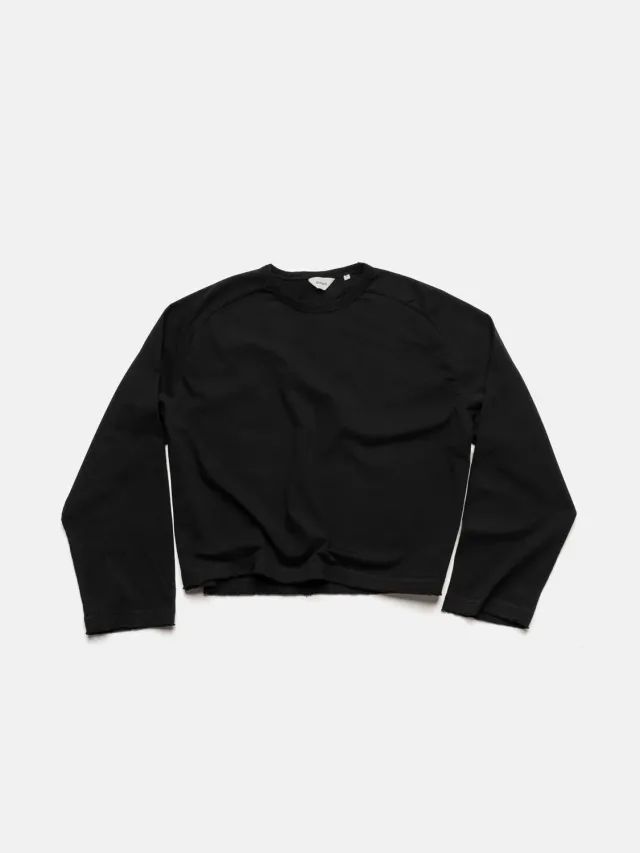Enrage Baggy Longsleeve bluza neagra bumbac