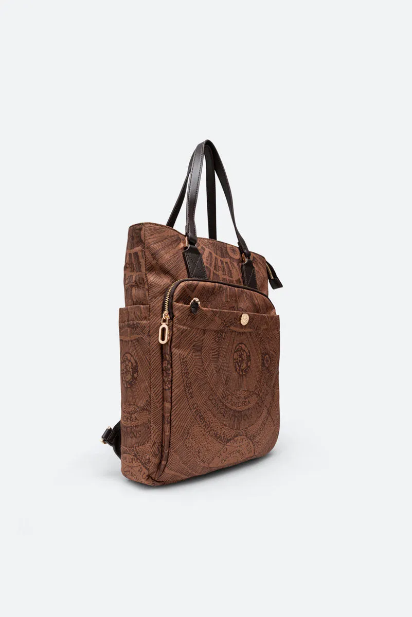Gattinoni Maya Experience rucsac maro nailon
