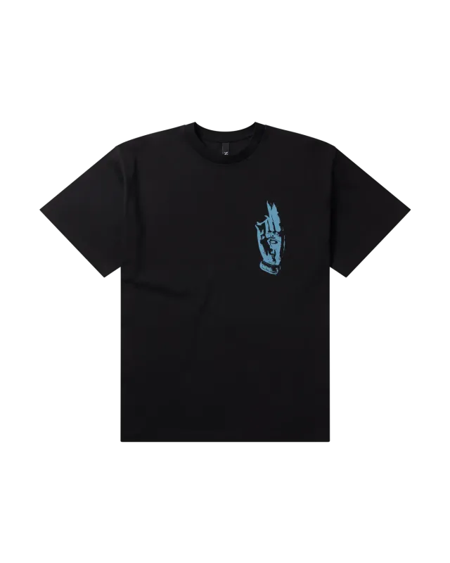 No Problemo Holy Mountain SS Tee tricou negru bumbac