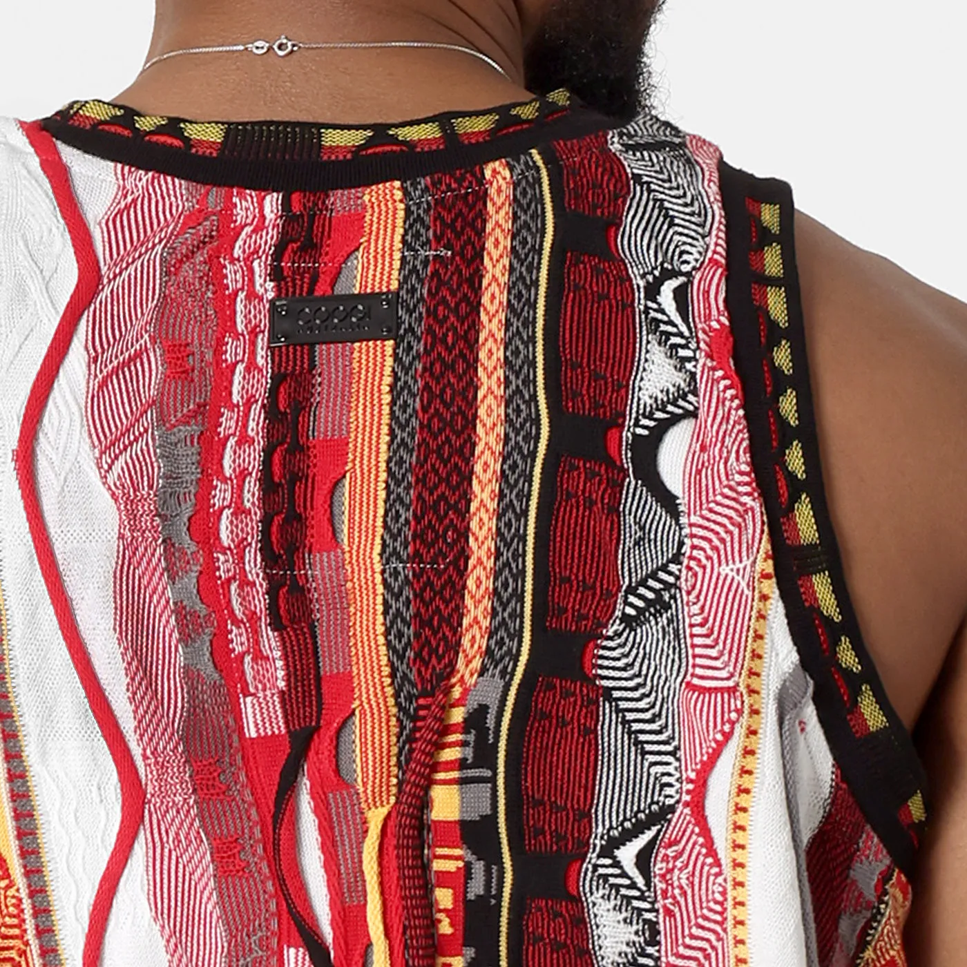 COOGI X NBA X Protege Atlanta Hawks vestă tricot multicolor