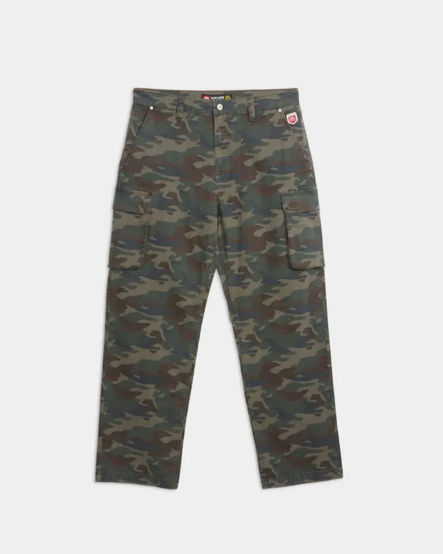 Ecko Red Surplus blugi cargo camuflaj negru