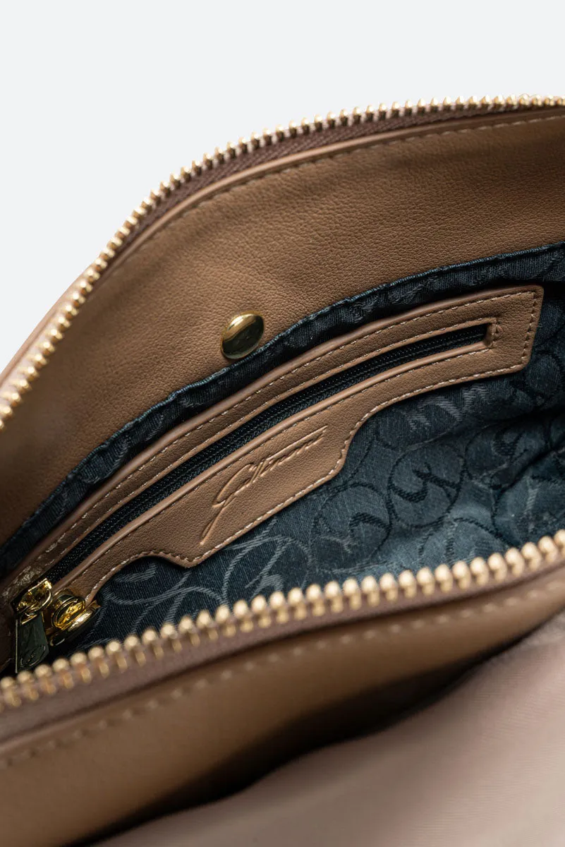 Gattinoni Colorsoul geanta crossbody 21,5 cm bej