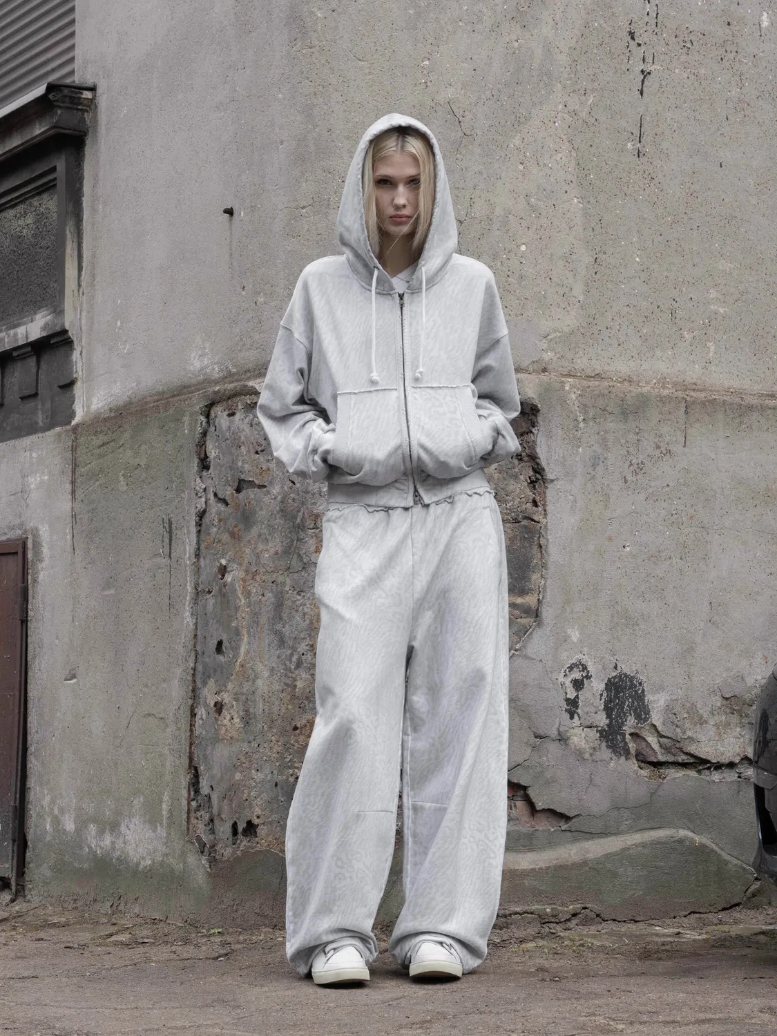 Enrage 2010 Sweatpants pantaloni albi leopard