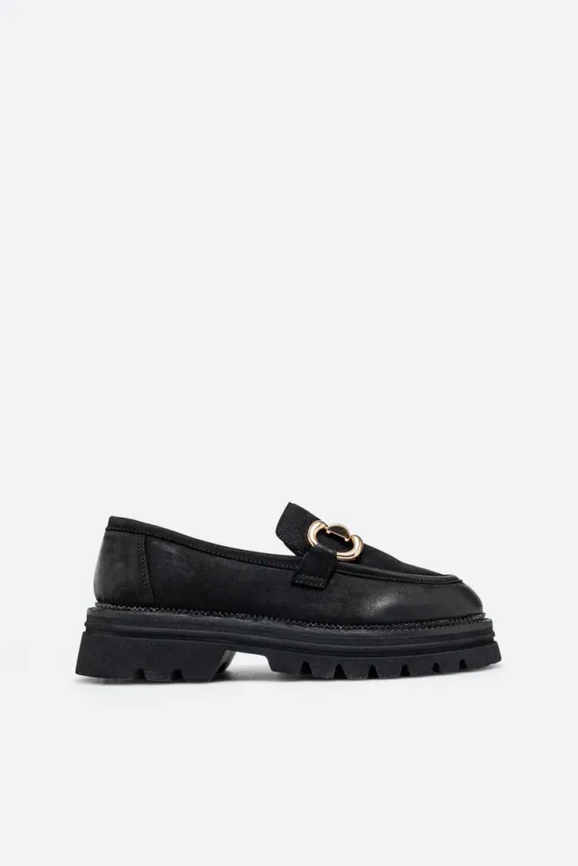 Gattinoni Planetarium Bell mocasini negri nubuck