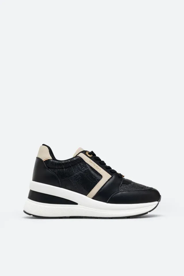 Gattinoni Planetarium New Edison sneakers negri platformă