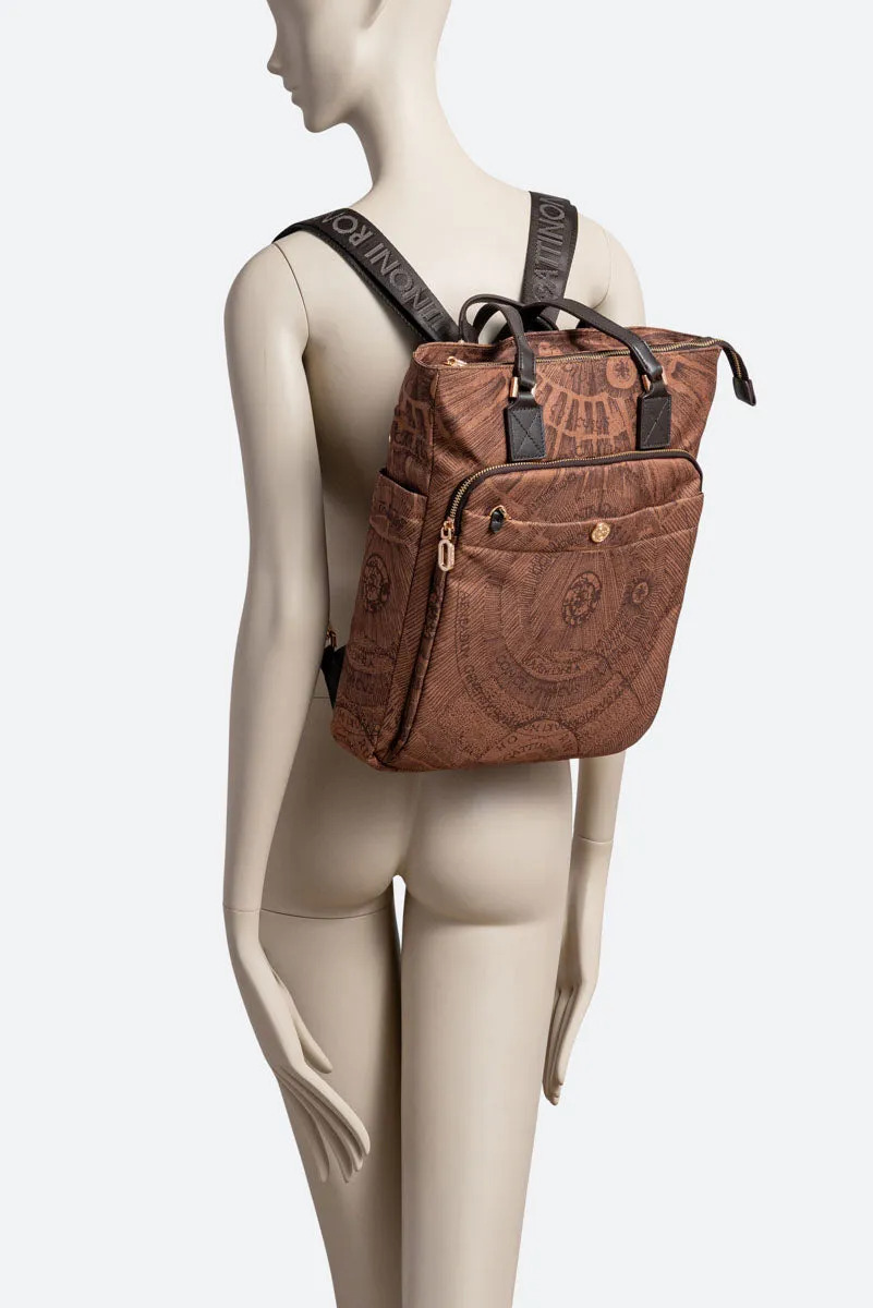 Gattinoni Maya Experience rucsac maro nailon
