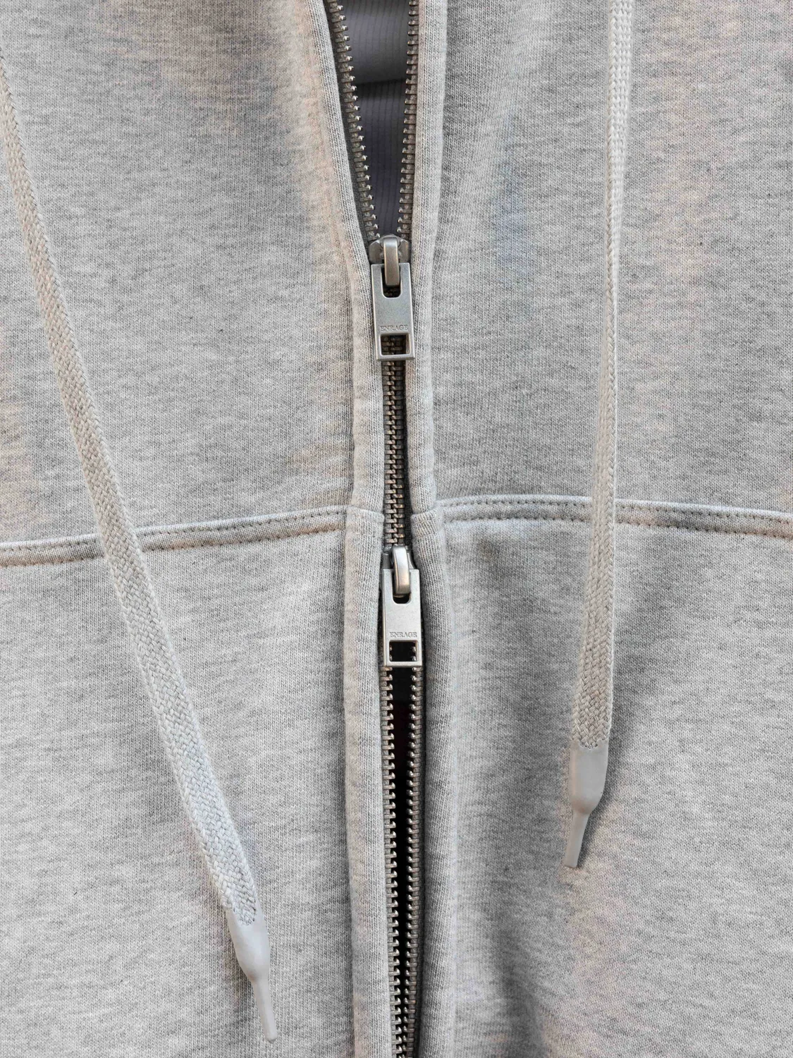 Enrage Bubble Zip Hoodie hanorac gri gros