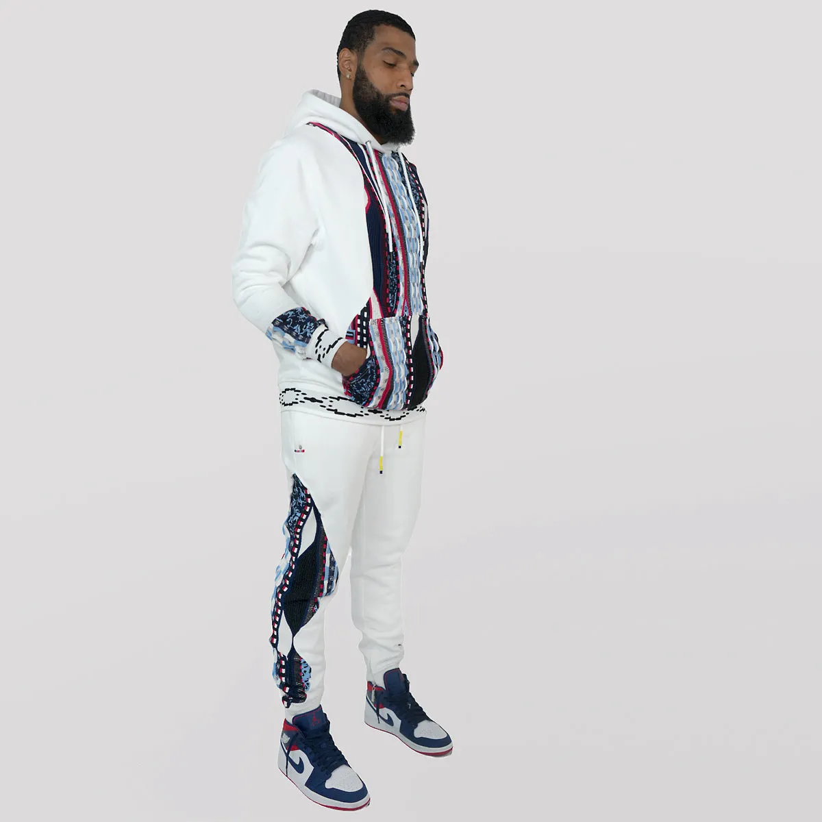 COOGI Native Blues joggeri fleece bumbac