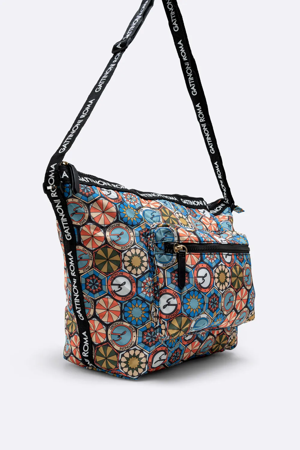 Gattinoni Teodosia EasyChic geanta hobo nylon 27x29 cm