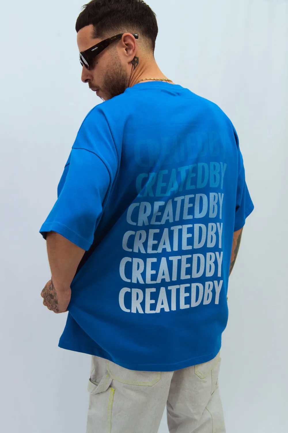 Createdby Logo Heavyweight tricou gros