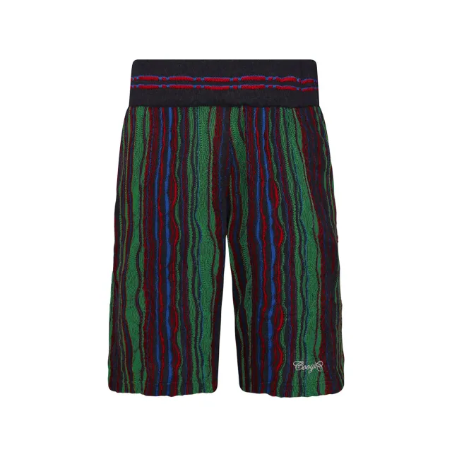 COOGI Light Weight pantaloni scurti tricotati verde