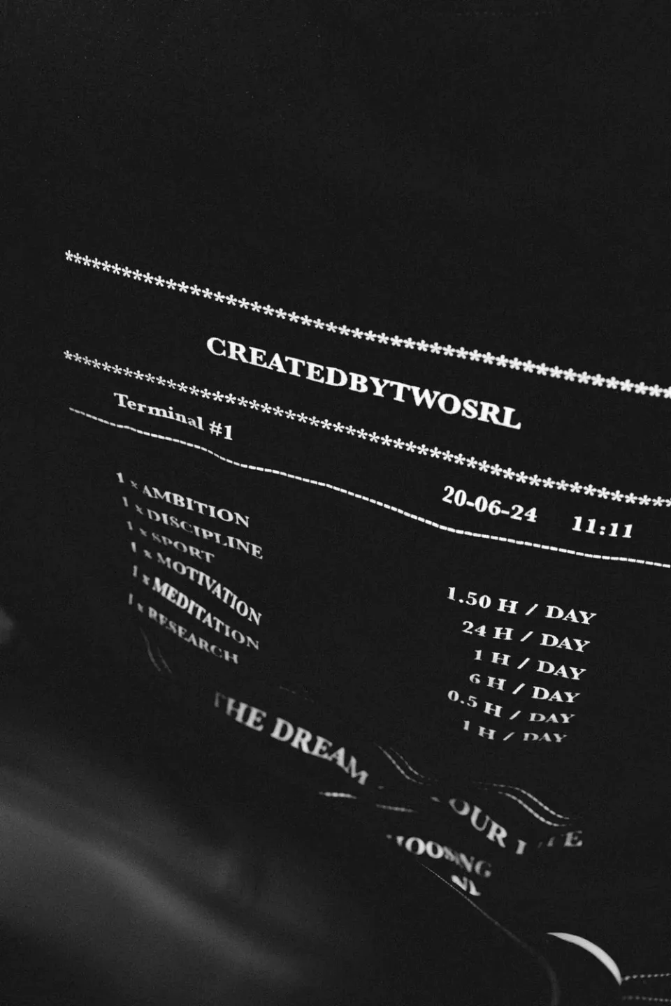CREATEDBY Consumption tricou streetwear bumbac
