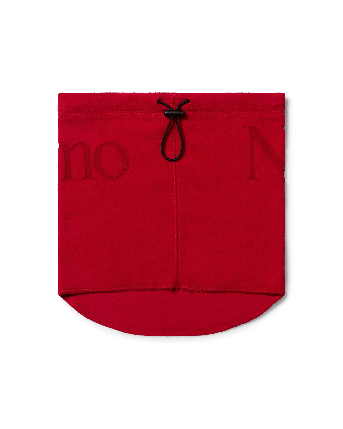 No Problemo Neck Warmer încălzitor gât roșu fleece