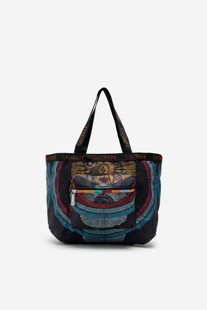 Gattinoni Planetarium Easy Chic geanta umar negru nailon