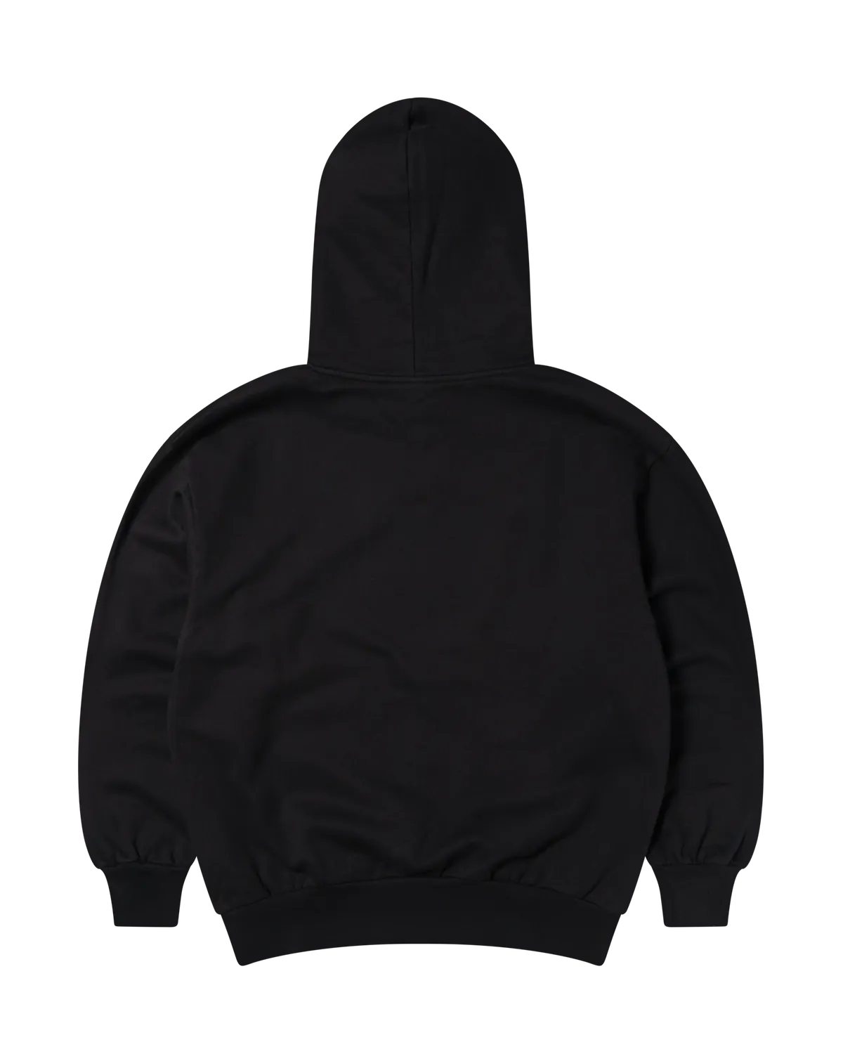 No Problemo Try Again Hoodie hanorac negru bumbac