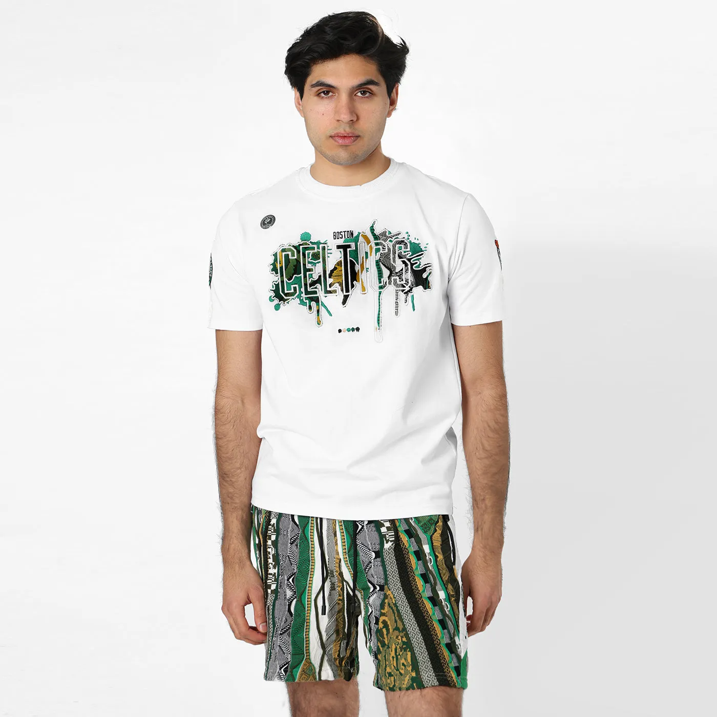 COOGI X NBA X Protege Boston Celtics șort verde