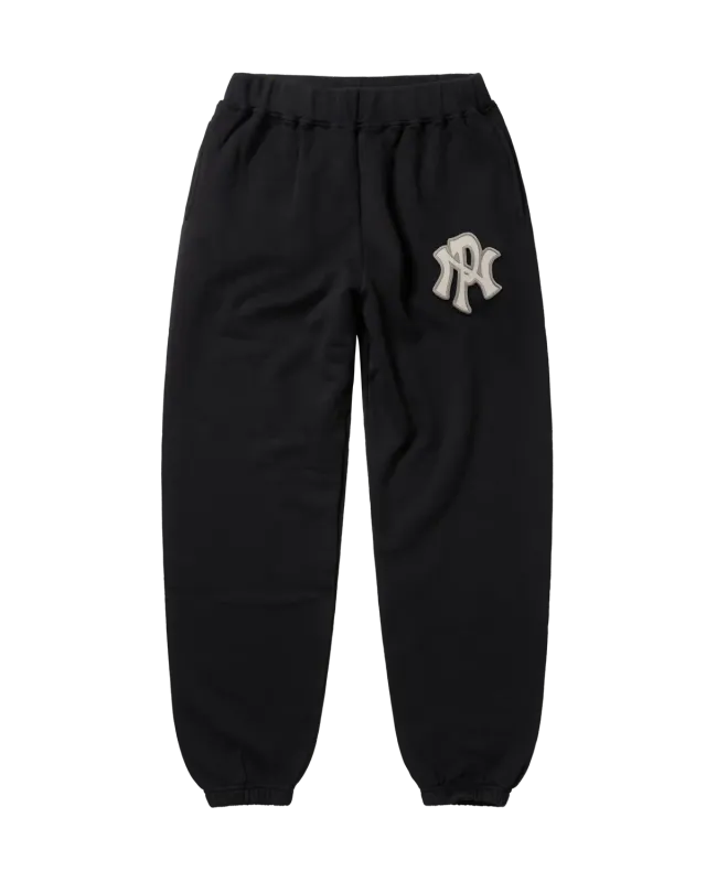 No Problemo NYP Sweatpant pantaloni negri bumbac