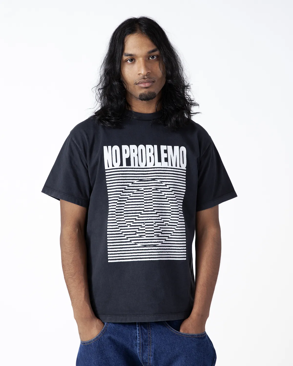 No Problemo CND Wave SS Tee tricou negru bumbac