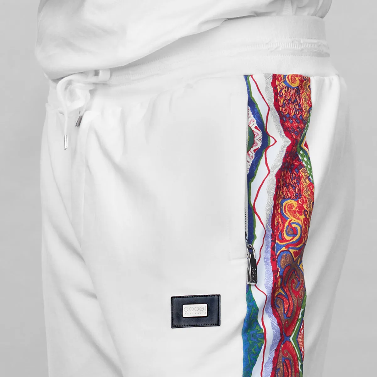 COOGI Classic joggeri fleece bumbac stretch negru