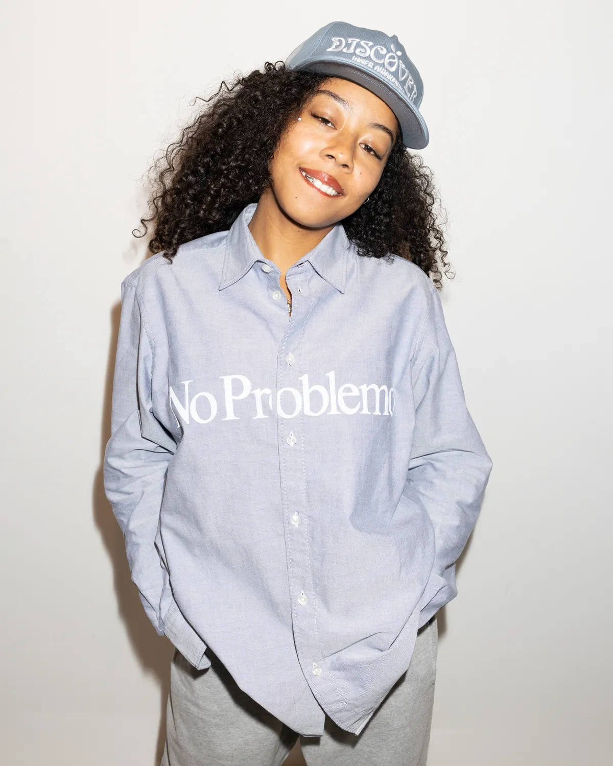 No Problemo Discovery Cap sapca aqua bumbac