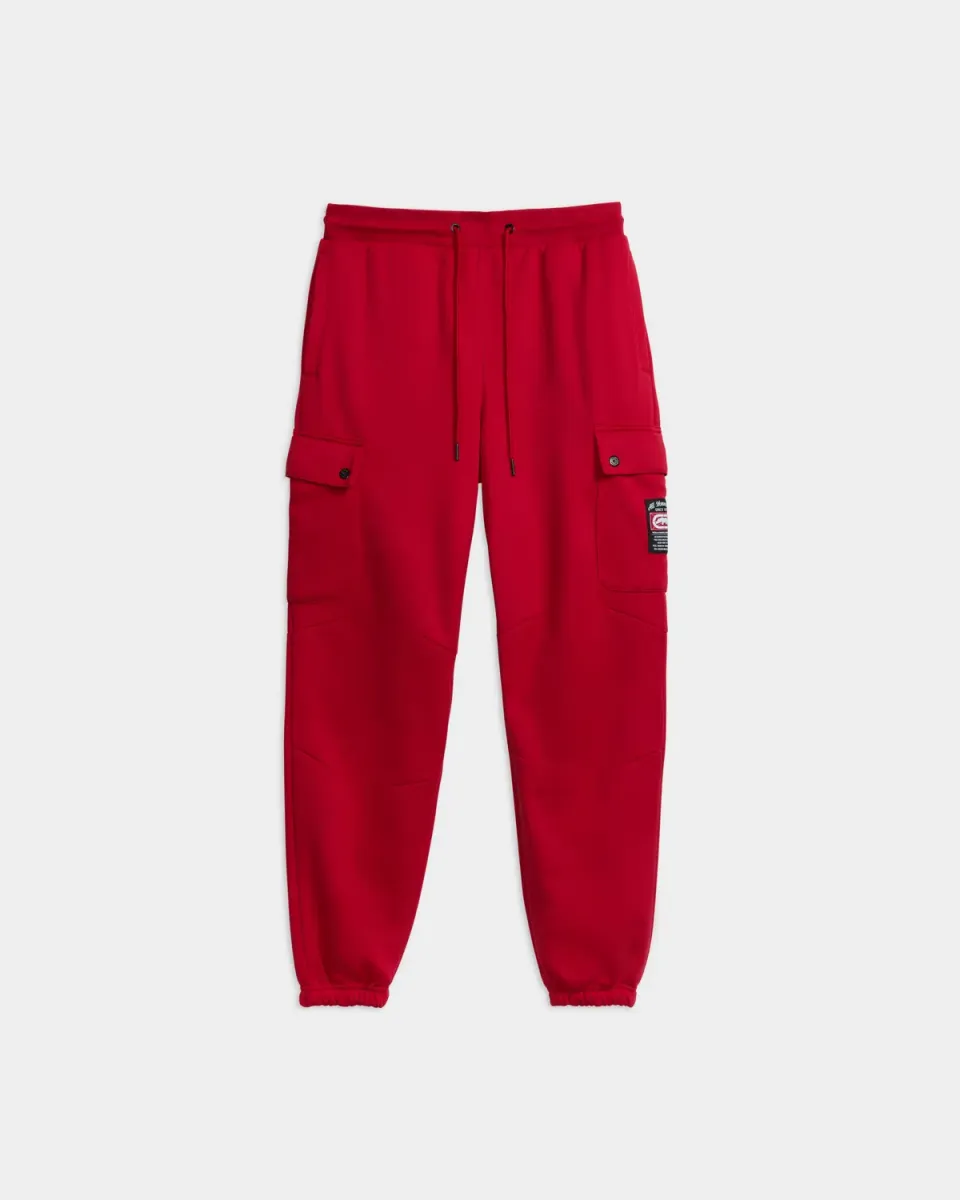 Ecko Red Cargo Pocket Knit Joggers pantaloni trening