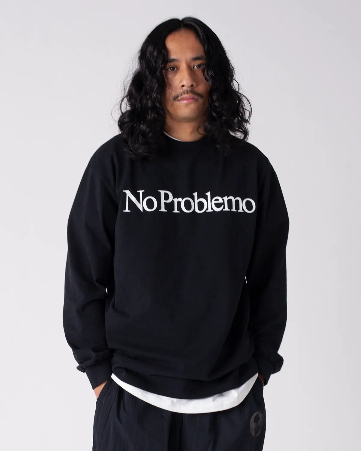 No Problemo NP20002.03 sweatshirt bumbac negru