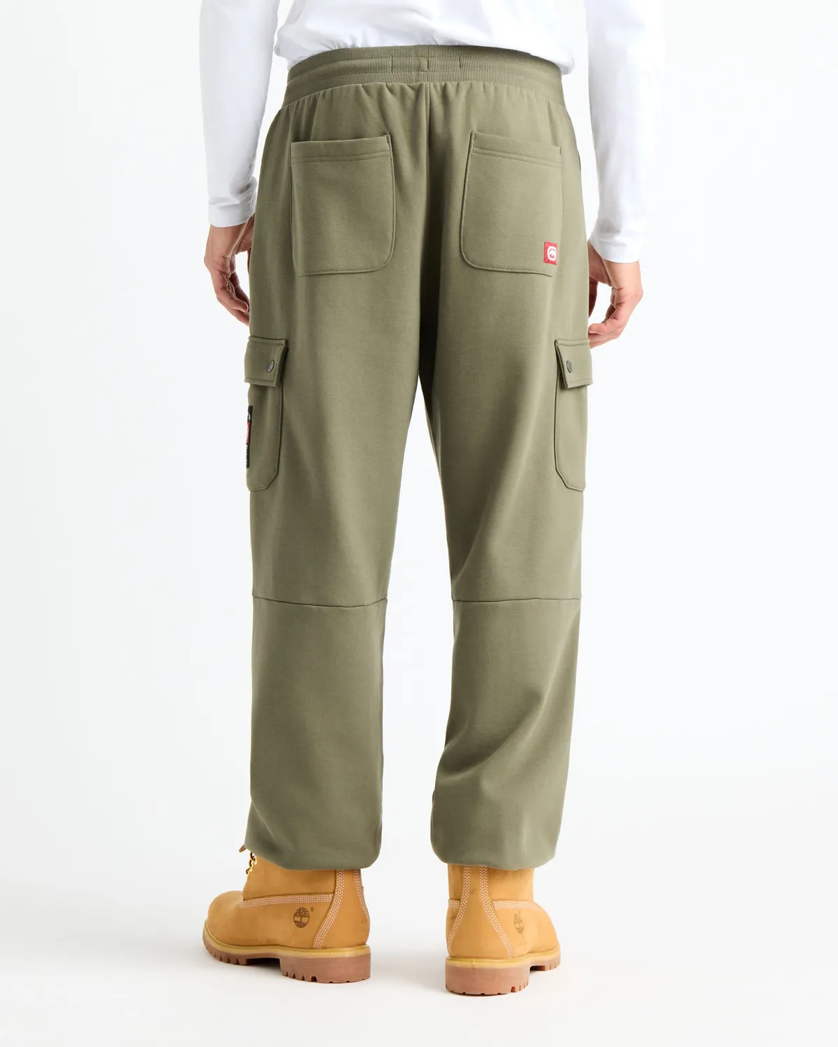Ecko Red Cargo Pocket Fleece Baggy Pant pantaloni cargo