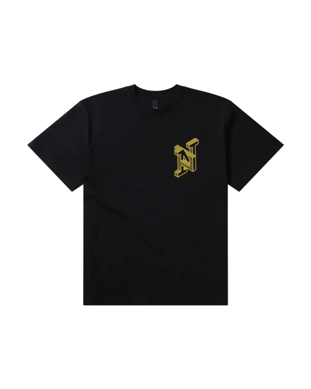 No Problemo Atomic Pyramid SS Tee tricou negru bumbac