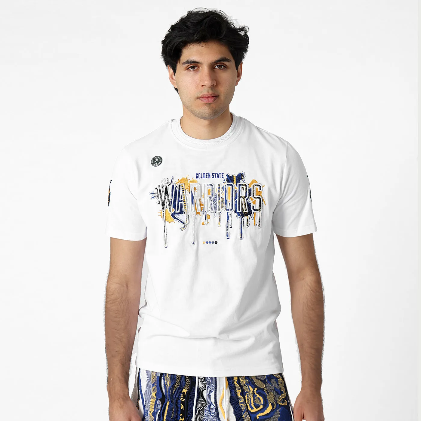 COOGI X NBA Golden State Warriors tricou contemporan