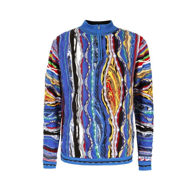COOGI Byron pulover barbati quarter-zip bumbac