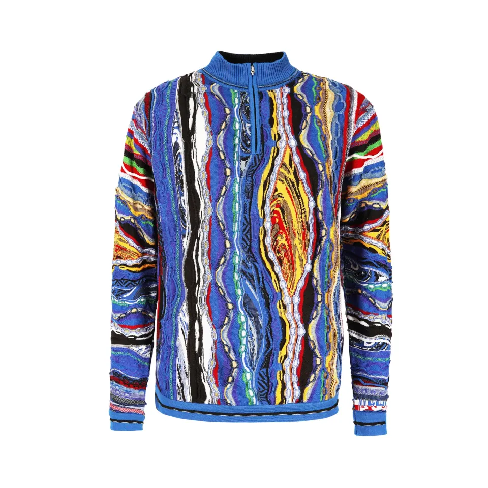 COOGI Byron pulover barbati quarter-zip bumbac