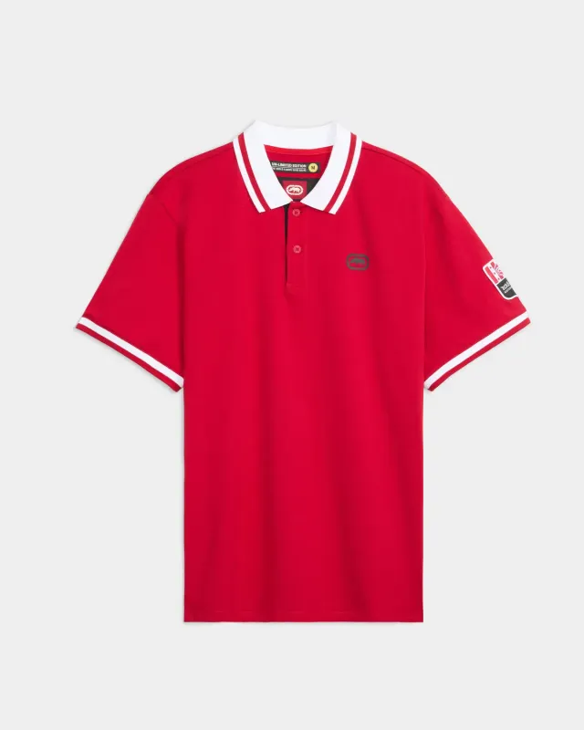 Ecko Red All Metro polo bumbac 240g relaxat