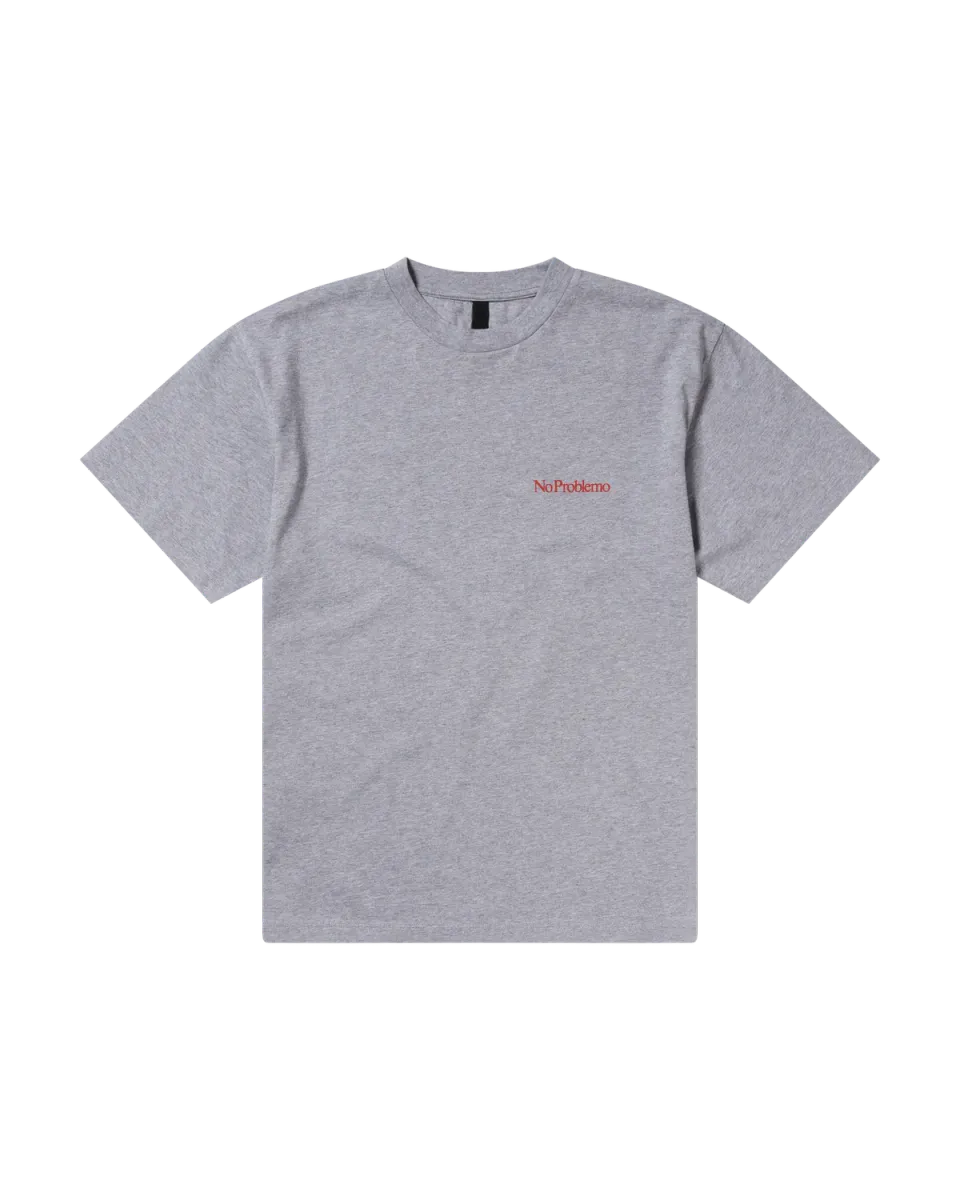 No Problemo Mini Problemo SS Tee tricou gri marl