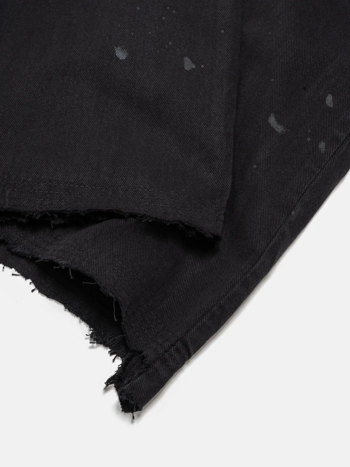 Enrage Casino Pants pantaloni negri bumbac