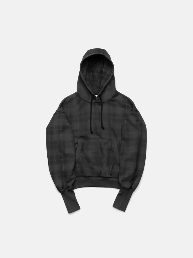 Enrage 2010 hanorac Black Checkered bumbac vintage