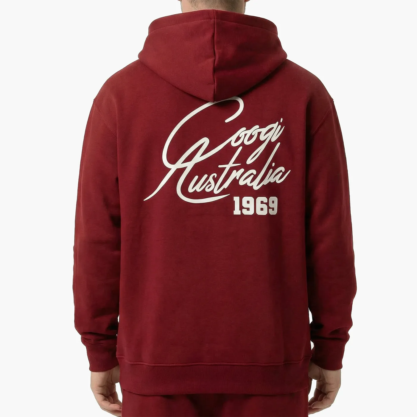 COOGI Script Crimson hanorac oversize fleece gros