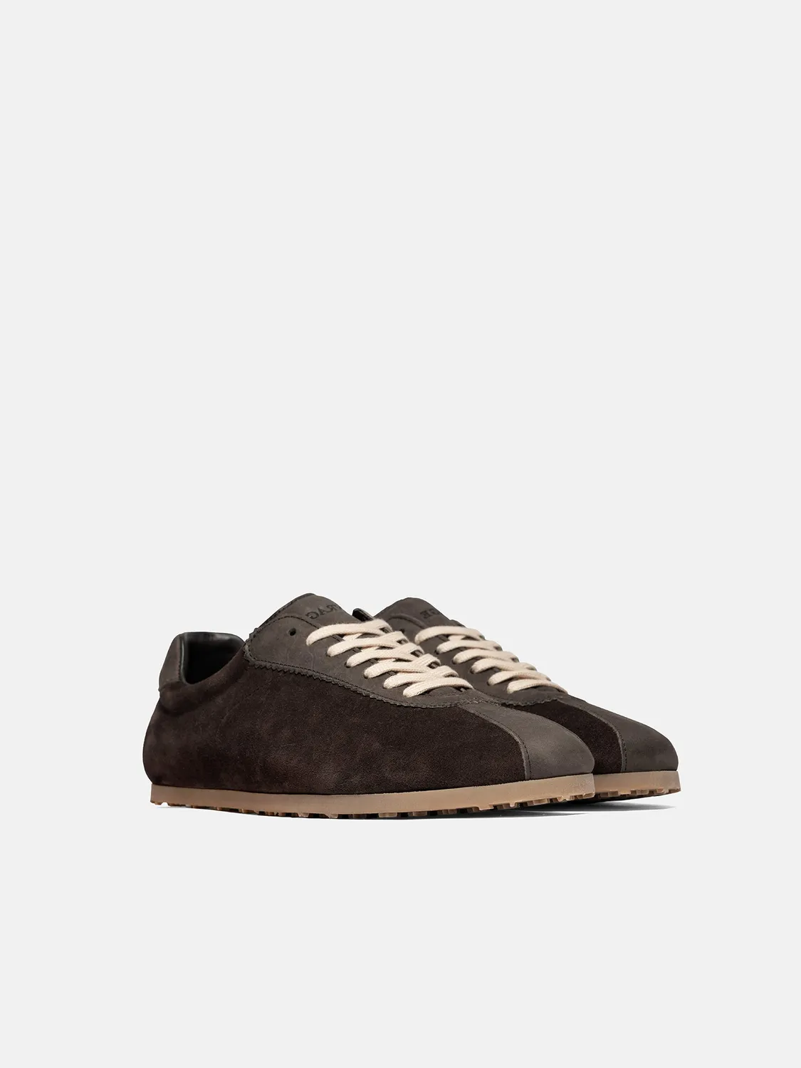 Enrage Retro Runner sneakers maro piele