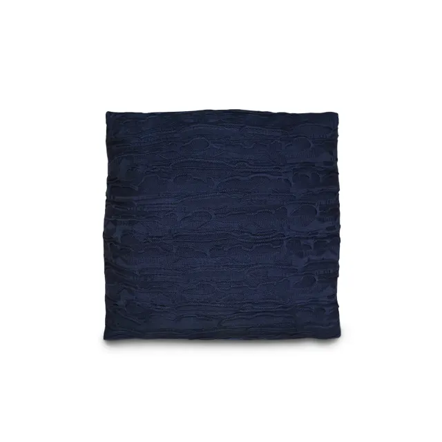 COOGI Navy perna decorativa 18x18 tricot bumbac