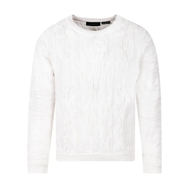 COOGI WhiteOut pulover bărbați alb bumbac ediție specială
