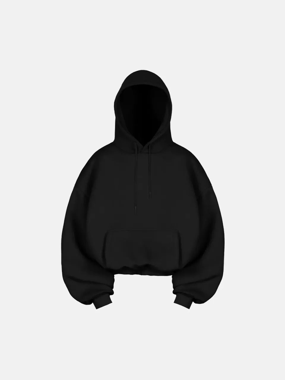 Enrage Bubble Hoodie hanorac negru gros