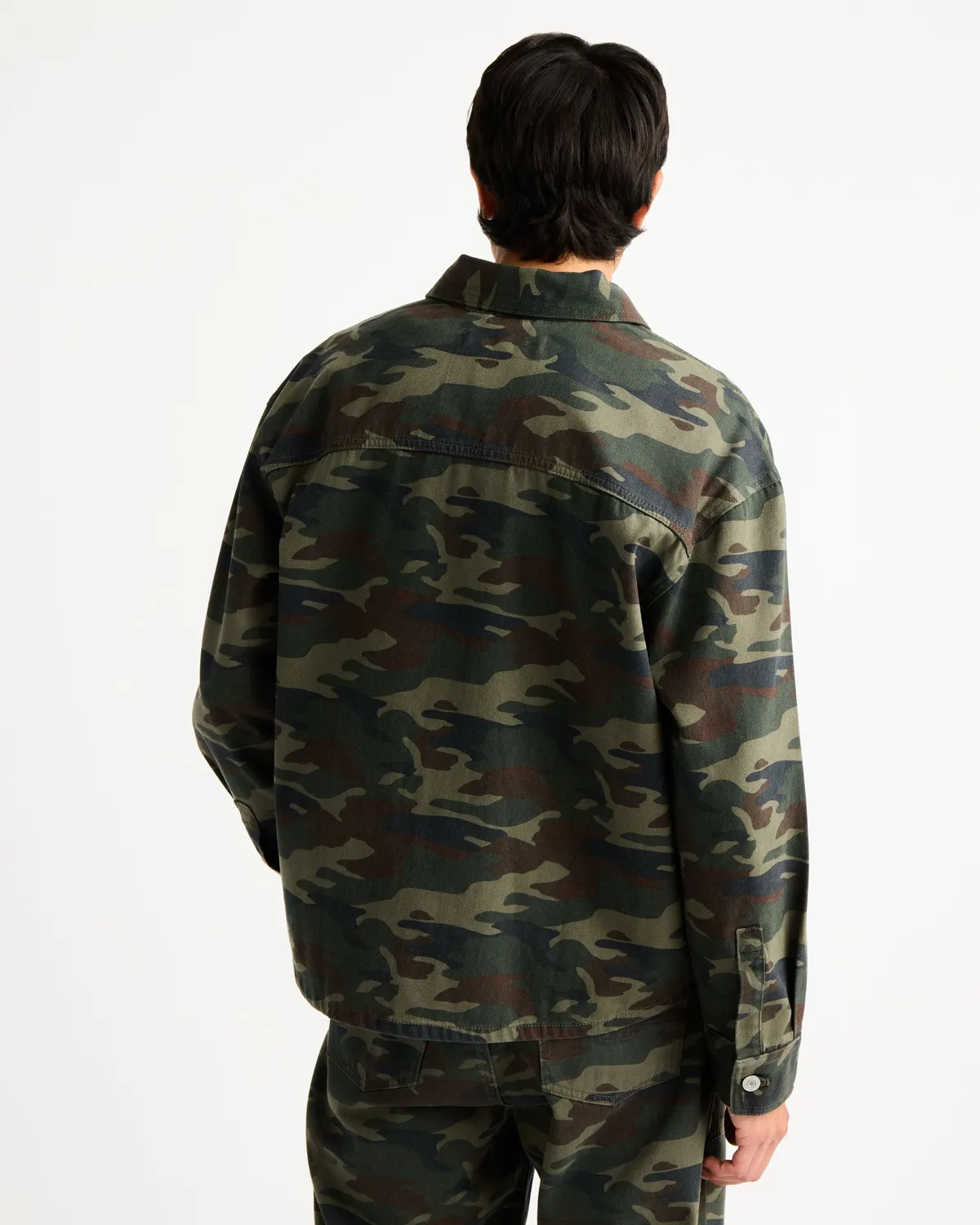 Ecko Red Ridgewood geaca twill din bumbac cu nasturi