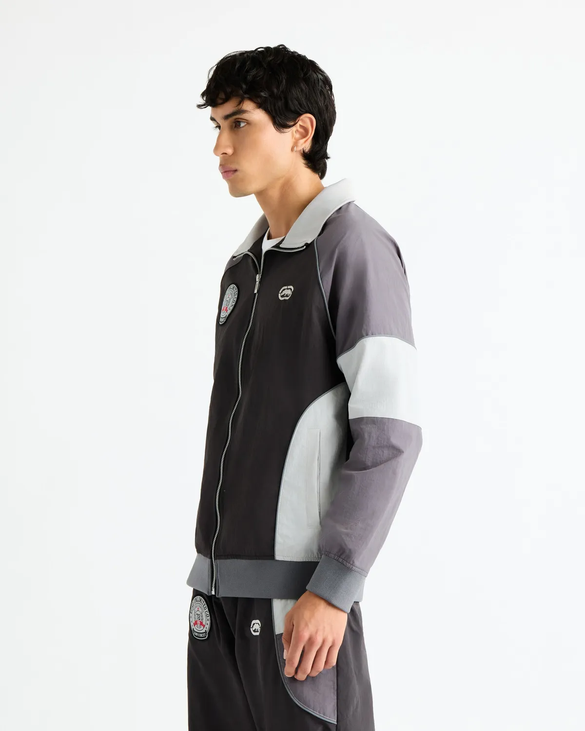 Ecko Red Desmo geaca track nylon cu fermoar