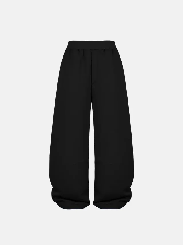 Enrage Bubble pantaloni de trening negri BubbleFleece 2.0