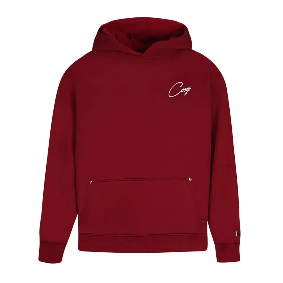 COOGI Script Crimson hanorac oversize fleece gros