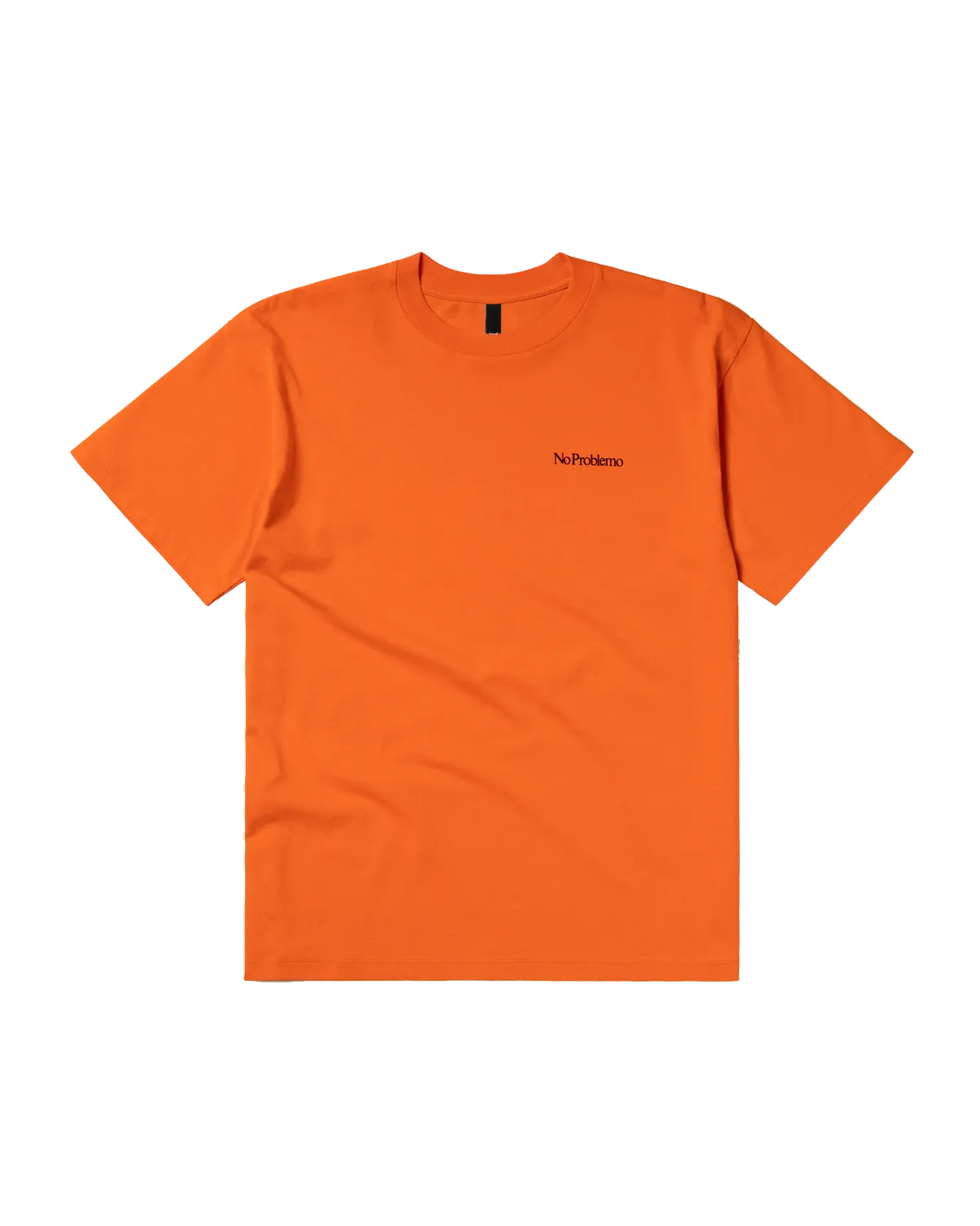No Problemo Spaced Out tricou portocaliu bumbac