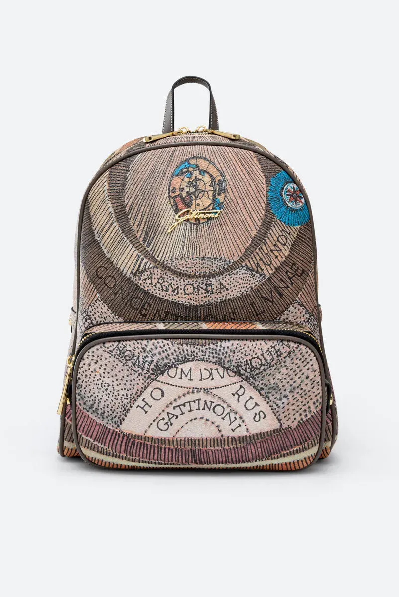 Gattinoni Planetarium Watercolor rucsac buzunar frontal