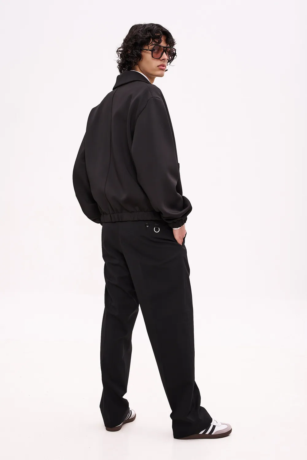 Dualitae Aris geaca bomber unisex neagra neopren