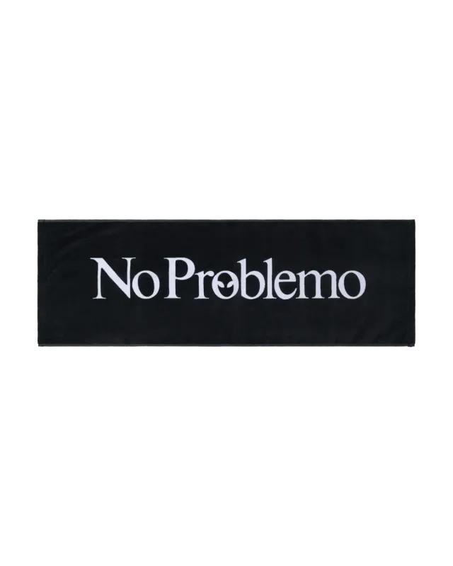 No Problemo Stage Towel prosop negru bumbac