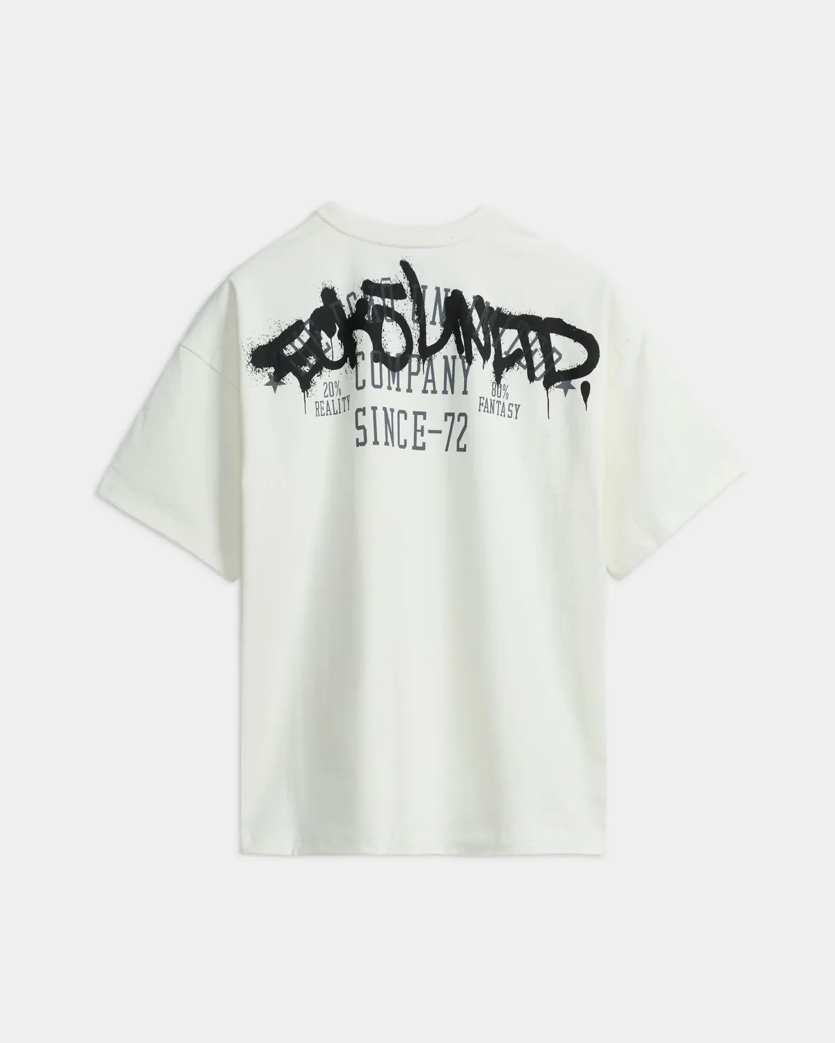 Ecko Red Namesake tricou oversize greu cu spate grafic